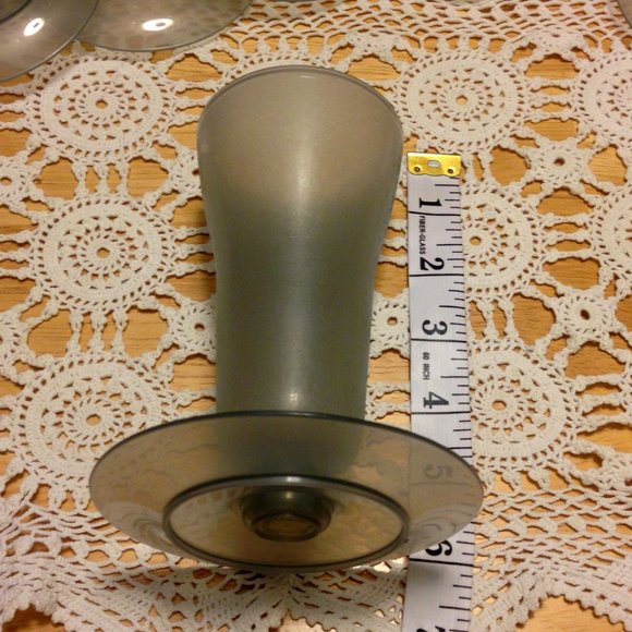 Vintage Tupperware Parfait serving cups with stands w/o lids - Picture 4 of 5